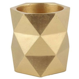 Κασπώ Origami 013.786090 10x10cm Gold Κεραμικό