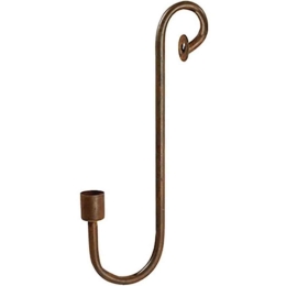Κηροπήγιο Άγκιστρο 013.775270 28cm Bronze Αλουμίνιο