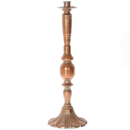 Κηροπήγιο 012.717237133 15x44cm Bronze Χαλκός