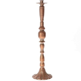 Κηροπήγιο 012.717238133 15x55cm Bronze Χαλκός