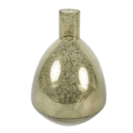 Βάζο Γυάλινο 013.788742 18x27cm Green Γυαλί