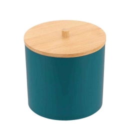 Θήκη Για Βαμβάκι 06.6785265 Blue-Natural Plastic,Bamboo