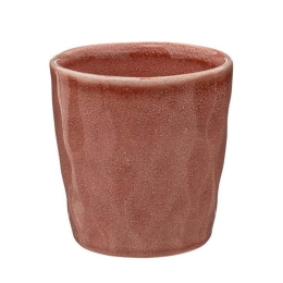 Κούπα Κεραμική Zoe 07.188424C 220ml Terracotta Κεραμικό