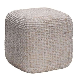 Σκαμπώ 00.06.66206 40x40x40cm White-Natural
