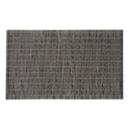 Σουπλά 07.176986B 45x30cm Black Ψάθα