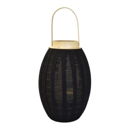 Φανάρι Bamboo 00.06.61036 27x40/56cm Natural-Black Bamboo