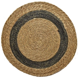 Σουπλά 00.06.67425 Φ70cm Natural-Black Ψάθα