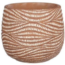 Κασπώ 02.1115826 19x17cm Terracotta Κεραμικό