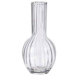 Βάζο Sissy 02.1058358 12x25cm Clear Γυαλί