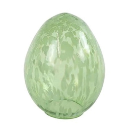 Αυγό Διακοσμητικό 013.803740  Φ8x10cm Γυάλινο Green