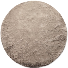 Χαλί Puffy Fc5 Round Taupe New Plan 162X162cm Round