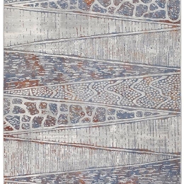 Χαλί Valencia 9187A Grey-Multi New Plan 133X190cm