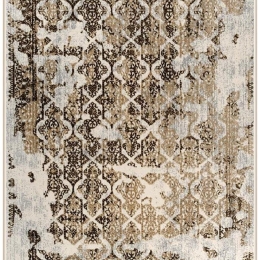Χαλί Manhattan 6044Β Brown-Beige New Plan 66X140cm