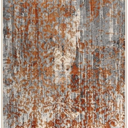 Χαλί Manhattan 6113C Rust-Grey New Plan 160X230cm