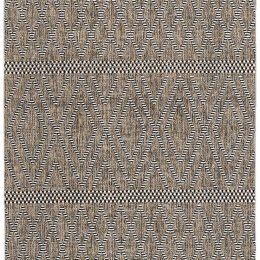 Χαλί Zenith 75556A Brown-Grey New Plan 155X230cm
