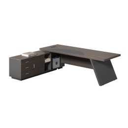 MASTER ΓΡΑΦΕΙΟ ΑΡΙΣΤΕΡΗ ΓΩΝΙΑ, ΑΠΟΧΡΩΣΗ GREY WALNUT