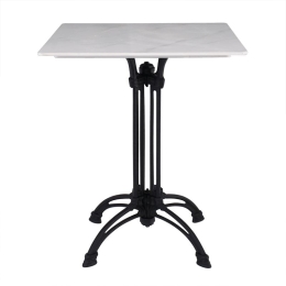 ΤΡΑΠΕΖΙ SINTERED STONE-ΜΑΝΤΕΜΙ ΤΕΤΡΑΝΥΧΟ, ΕΠΙΦΑΝΕΙΑ 11MM ΑΠΟΧΡΩΣΗ WHITE MARBLE