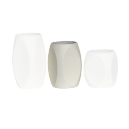 VASE-4 ΒΑΖΟ CEMENT, ΑΠΟΧΡΩΣΗ BEIGE Φ33X51CM