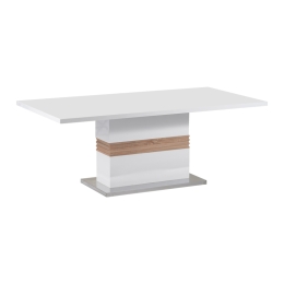 ΤΡΑΠΕΖΙ ZOEKRIN INART ΛΕΥΚΟ MDF 200X100X76ΕΚ