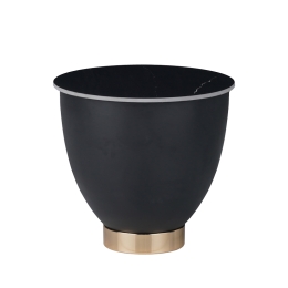 ΒΟΗΘΗΤΙΚΟ ΤΡΑΠΕΖΙ ERASMINE INART ΜΑΥΡΟ ΜΑΡΜΑΡΟΥ SINTERED STONE Φ50X45ΕΚ