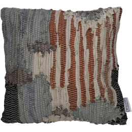 ΜΑΞΙΛΑΡΙ ARTELIBRE ΓΚΡΙ ΔΕΡΜΑ 45X45CM