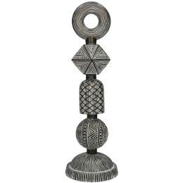 ΔΙΑΚΟΣΜΗΤΙΚΟ ARTELIBRE TRIBAL ΚΑΦΕ POLYRESIN 13X13X41CM