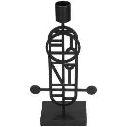 ΚΗΡΟΠΗΓΙΟ ARTELIBRE ΜΑΥΡΟ ΜΕΤΑΛΛΟ 12.2X6.2X22.5CM
