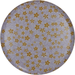 ΔΙΣΚΟΣ ARTELIBRE ΛΟΥΛΟΥΔΙΑ ΠΟΛΥΧΡΩΜΟ ΜΕΤΑΛΛΟ 33X33X1.8CM