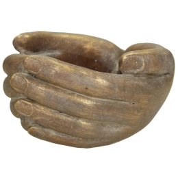 ΚΑΣΠΩ ARTELIBRE ΧΕΡΙΑ ΧΡΥΣΟ ΤΣΙΜΕΝΤΟ 18.5X16.5X9.5CM