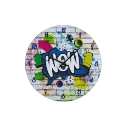ΡΟΛΟΙ ΤΟΙΧΟΥ ARTELIBRE 'WOW' ΜΕ ΓΚΡΑΦΙΤΙ ΠΟΛΥΧΡΩΜΟ MDF Φ33.8X2CM