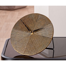 FLOOR/TABLE ΡΟΛΟΙ "RAPA" ΑΛΟΥΜΙΝΙΟ ΜΠΡΟΥΝΤΖΙΝΟ PU L. 155 CM D. 205 CM