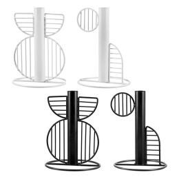  ΚΗΡΟΠΗΓΙΟ "BLACK&WHITE" METAL BLACK WHITE 4 ΤΜΧ. ΠΟΙΚΙΛΙΑ D115X16CM D115X16CM