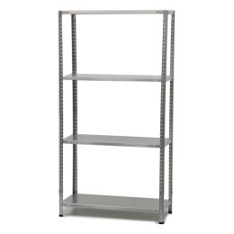 ΡΑΦΙΕΡΑ ΒΑΡΕΩΣ ΤΥΠΟΥ ΑΣΗΜΙ ΜΕΤΑΛΛΟ 30X75X145CM