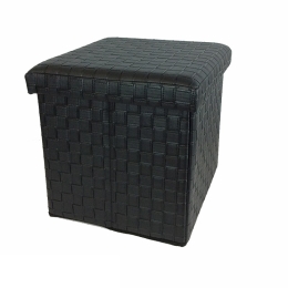 ΣΚΑΜΠΟ ΜΕ ΑΠΟΘΗΚΕΥΤΙΚΟ ΧΩΡΟ ΜΑΥΡΟ ΔΕΡΜΑ 38X38X38CM