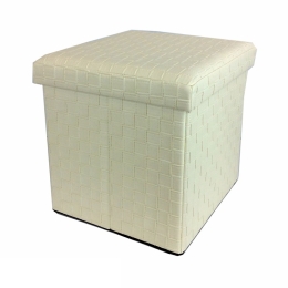 ΣΚΑΜΠΟ ΜΕ ΑΠΟΘΗΚΕΥΤΙΚΟ ΧΩΡΟ ΜΠΕΖ ΔΕΡΜΑ 38X38X38CM
