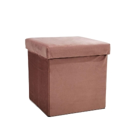 ΣΚΑΜΠΟ ΜΕ ΑΠΟΘΗΚΕΥΤΙΚΟ ΧΩΡΟ ΡΟΖ ΒΕΛΟΥΔΟ 38X38X38CM