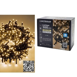 300 LED ΕΣΩΤ. & ΕΞΩΤ. ΧΩΡΟΥ ΜΕ 8 ΠΡΟΓΡΑΜΜΑΤΑ ΚΑΙ ΜΕΤΑΣΧΗΜΑΤΙΣΤΗ ΘΕΡΜΟ ΛΕΥΚΟ ΦΩΣ ΠΡΑΣΙΝΟ ΚΑΛΩΔΙΟ ΜΗ ΕΠΕΚΤΕΙΝΟΜΕΝΟ IP44 31