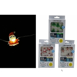 25 MICROLED ΕΣΩΤ. ΧΩΡΟΥ ΘΕΡΜΟ ΛΕΥΚΟ ΦΩΣ ΔΙΑΦΑΝΟ ΚΑΛΩΔΙΟ ΜΠΑΤΑΡΙΑΣ 1M