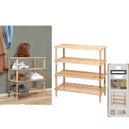 ΠΑΠΟΥΤΣΟΘΗΚΗ WOODHANDY ΞΥΛΟ 63X26.5X67CM