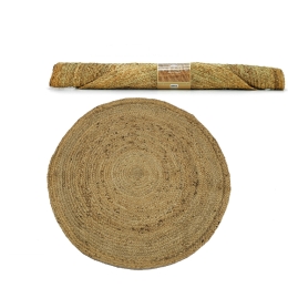 ΧΑΛΙ ΣΤΡΟΓΓΥΛΟ ΦΥΣΙΚΟ/ΓΙΟΥΤΑ Φ90CM