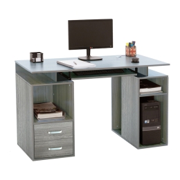 ΓΡΑΦΕΙΟ ΥΠΟΛΟΓΙΣΤΗ LIBERION PAKOWORLD ΓΚΡΙ-OAK 120X55X76ΕΚ