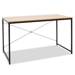 ΓΡΑΦΕΙΟ ΕΡΓΑΣΙΑΣ RAMON PAKOWORLD ΦΥΣΙΚΟ-ΜΑΥΡΟ 120X60,5X70ΕΚ