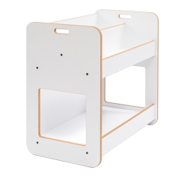 ΡΑΦΙΕΡΑ DOVERE PAKOWORLD ΛΕΥΚΟ MDF 56X34X55ΕΚ