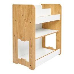 ΡΑΦΙΕΡΑ SEAGULL PAKOWORLD ΦΥΣΙΚΟ-ΛΕΥΚΟ MDF 57X34X70ΕΚ