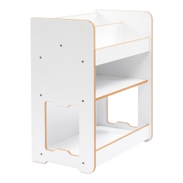ΡΑΦΙΕΡΑ SEAGULL PAKOWORLD ΛΕΥΚΟ MDF 57X34X70ΕΚ
