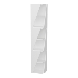 ΒΙΒΛΙΟΘΗΚΗ ΣΤΗΛΗ KLARO PAKOWORLD ΣΕ ΛΕΥΚΗ ΑΠΟΧΡΩΣΗ 32X32X165ΕΚ