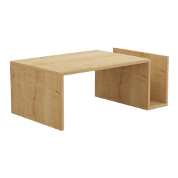 ΤΡΑΠΕΖΙ ΣΑΛΟΝΙΟΥ POKO PAKOWORLD ΣΕ OAK ΑΠΟΧΡΩΣΗ 86.8X50X32,4ΕΚ