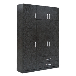 ΝΤΟΥΛΑΠΑ ARTELIBRE BENGTA ΜΑΥΡΟ ΜΟΡΙΟΣΑΝΙΔΑ 150X60X240CM