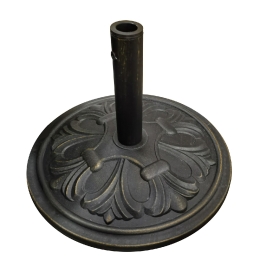 ΒΑΣΗ ΟΜΠΡΕΛΑΣ ARTELIBRE LUNA ΜΑΥΡΟ ΤΣΙΜΕΝΤΟ Φ49CM 12.5KG