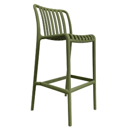 ΣΚΑΜΠΟ BAR ARTELIBRE TAHITI ΠΡΑΣΙΝΟ PP 47X38X102CM
